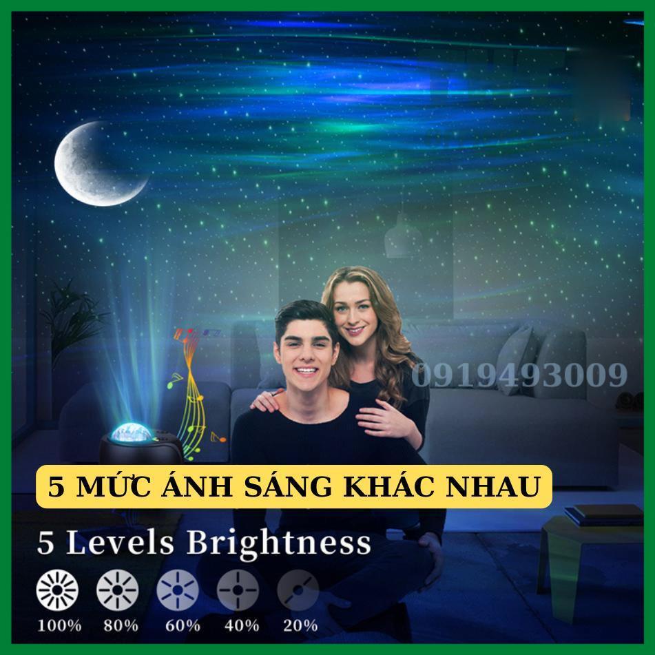 Đèn thiên hà v10Plus loa bluetooth - Đèn chiếu sao tạo không gian lãng mạn, sự kiện hội họp, phòng baz JUDI SHOP