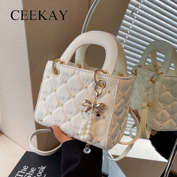 CEEKAY túi xách nữ túi đeo chéo 2023NEW Cực xinh Quyến rũ ULZZANG Thời trang GDJ23B0UW7 47Z231124
