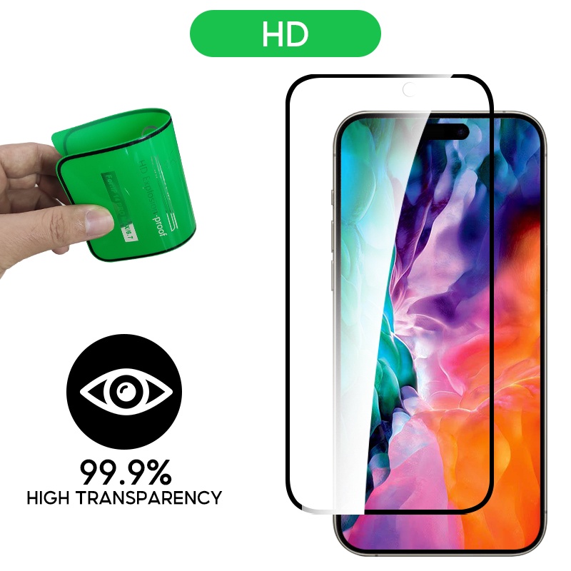 TBTIC Kính Cường Lực Bảo Vệ Màn Hình Điện Thoại Cho iphone 15 14 13 12 11 pro xs max 7 8 plus xr x