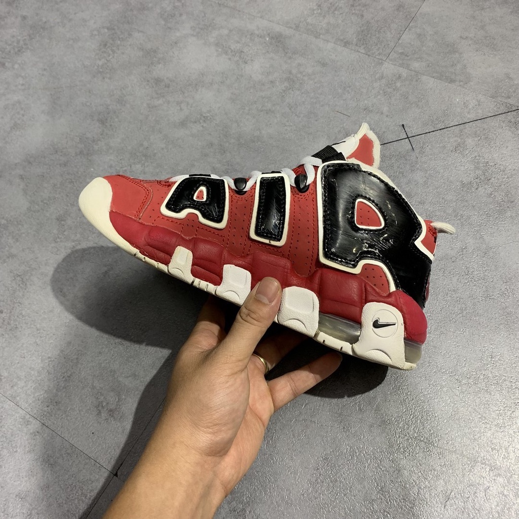 2hand Giày N.ike Air More Uptempo GS 'Varsity Red' 415082-600 SIZE 36.5 PVN9750