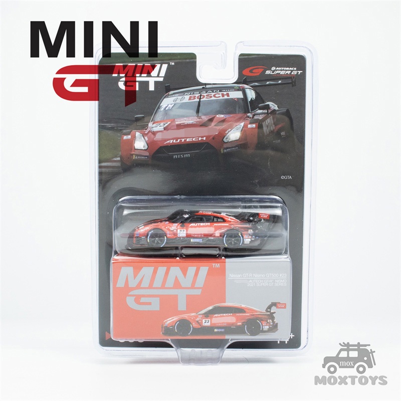 Mô Hình Xe Hơi nissan gt-r nismo gt500 mini Tỉ Lệ 1: 64 #23 Mô Hình Xe nismo 2021 super gt series