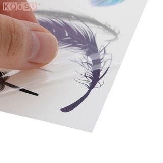 Hình Xăm Dán Tạm Thời Hình Bướm Hoa Hồng 3d