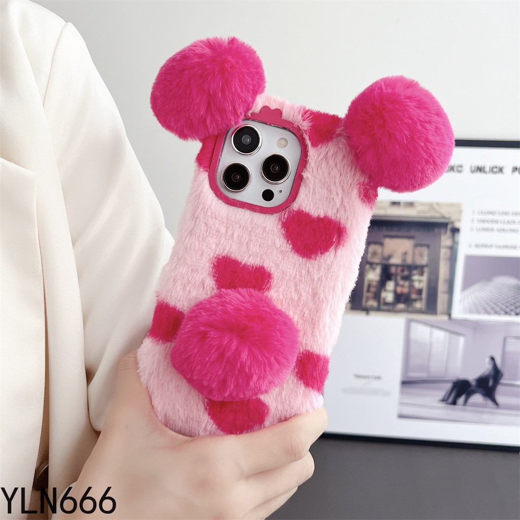 Vivo Ốp Điện Thoại Đính Bóng Lông Dễ Thương Cho Vivoy36 y35 y27 y22 y21 y75 y55 y77 y72 y21t y52 y30 y50 y22s y33s