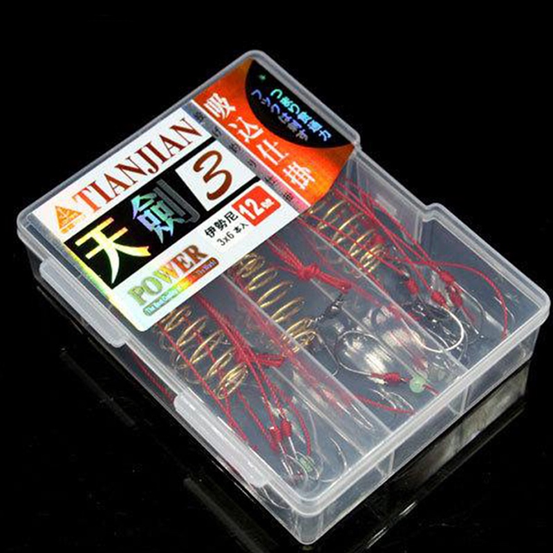 Xinghergood Hộp Đựng Lưỡi Câu Cá Có Phát Quang Nhiều Màu Đầu Lưỡi Câu Cá Nước Ngoài xhg