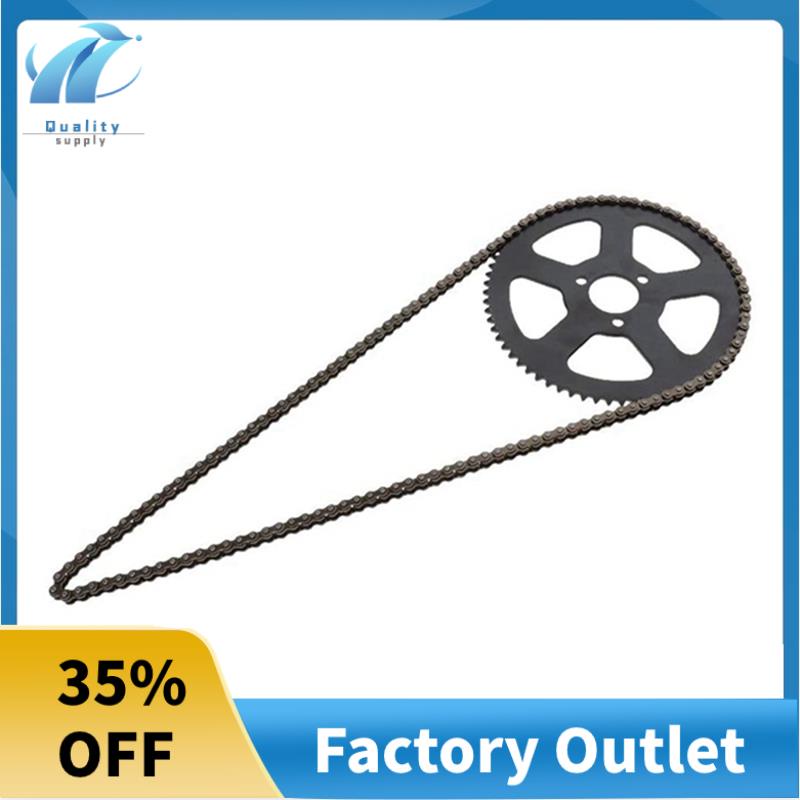 Bộ Xích 25h 136 + 68t Nhông Xích 2 Thì 47cc 49cc Thay Thế Cho Xe Đạp Địa Hình