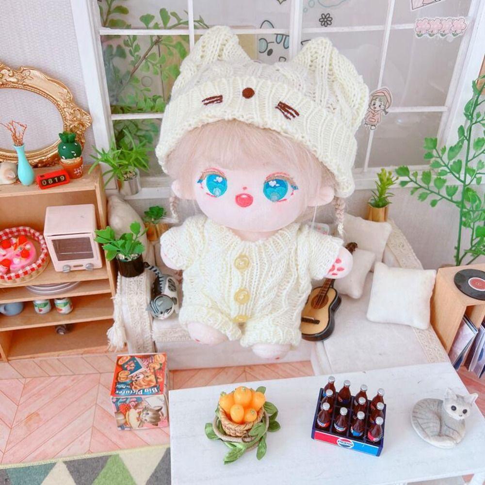 Búp Bê Em Bé 20cm 20cm Mặc Áo sweater / Khăn Choàng / Áo sweater / Búp Bê bjd Dễ Thương