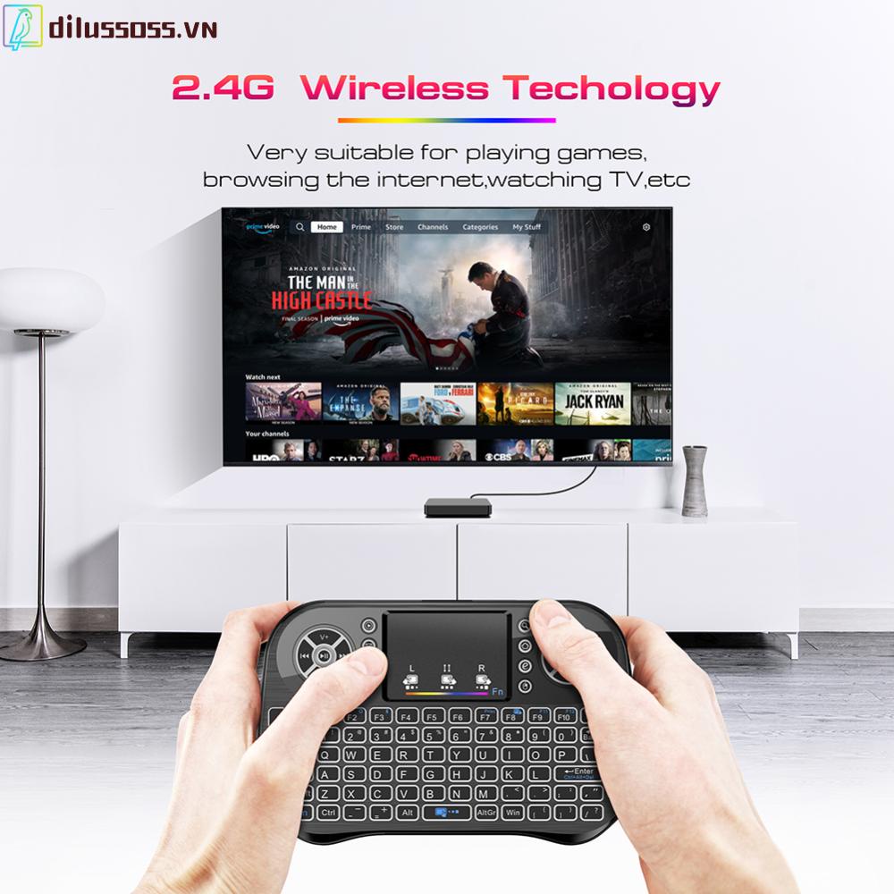 Bàn Phím Cơ dilussoss.vn 81 Phím Có Đèn Nền rgb Kèm Núm Vặn Dành Cho Máy Tính Để Bàn laptop