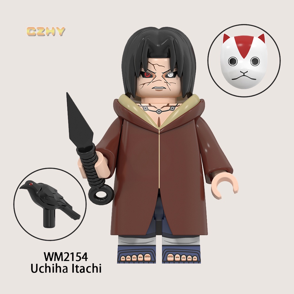 Mô Hình Nhân Vật sasuke Kaimaro uchiha itachi hohzuki suigetsu uzumaki wm6113 Bằng Nhựa