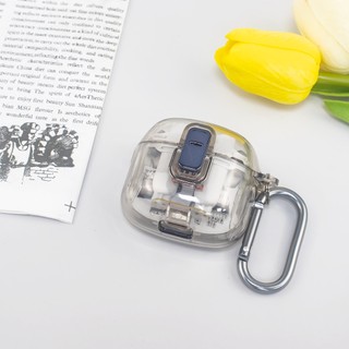 For JBL Tune Flex Headphone Protective Case PC Switch Hard Case Transparent Solid Color Dustproof Case Organizer JBL TUNE FLEX Headphone Protective Cover