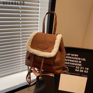 Guangluo Ba Lô Nhỏ Thời Trang retro Hàn Quốc