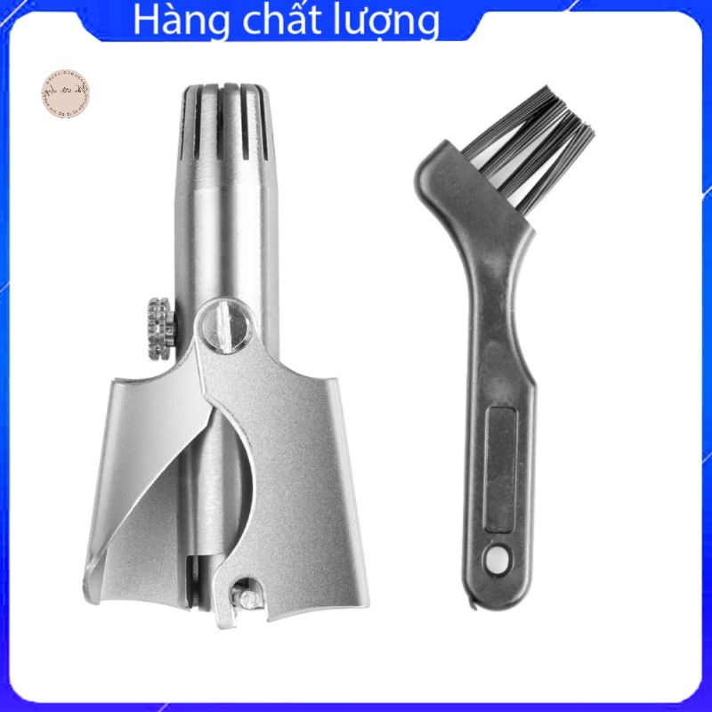 Dụng cụ tỉa lông mũi inox chống rỉ tiện lợi nhỏ gọn dễ mang theo
