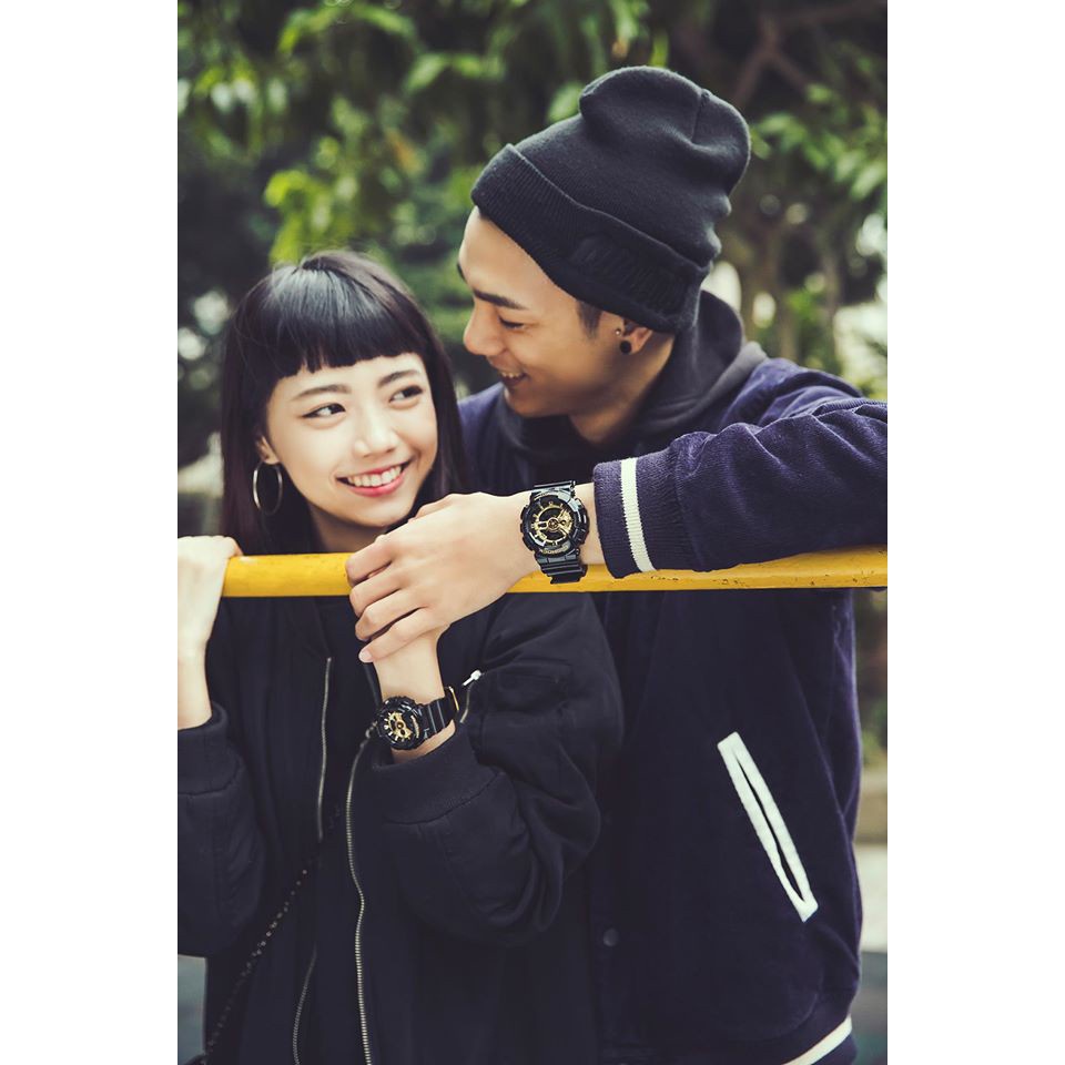 Đồng hồ thể thao nam nữ G-Shock GA-110GB-1A Full phụ kiện