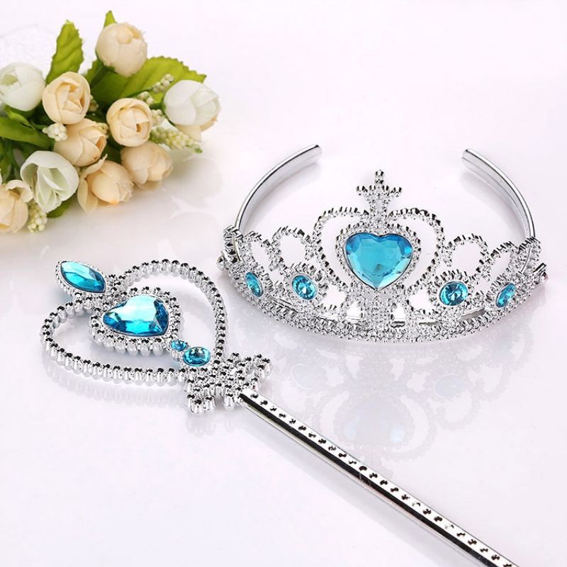 Bán Chạy Phụ Kiện Vương Miện Hóa Trang Công Chúa elsa Trong Phim frozen