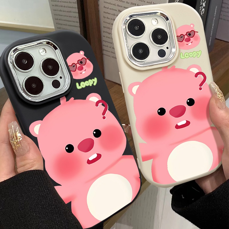 Dễ Thương Ốp Điện Thoại tpu Mềm Bảo Vệ camera Chống Sốc Cho iphone 15 14 13 pro max 12 pro 11 pro max xs x xr 7 8 plus +