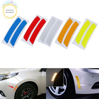 Everthinggooddown 2 Cái Dải cảnh báo phản quang cản xe ô tô decal ers phụ kiện ô tô vn