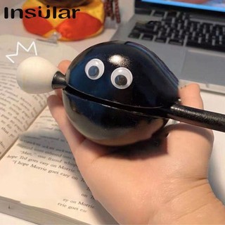 Insular Đồ Chơi Nhạc Cụ Gõ Hình Cá Bằng Gỗ Vui Nhộn Thời Trang Cho Trẻ Em
