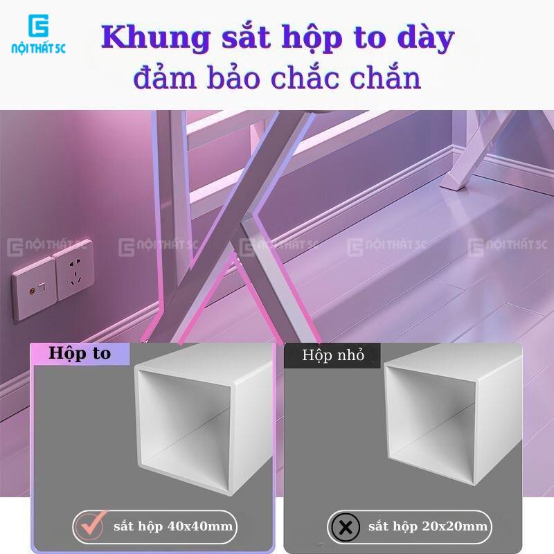 Bàn Làm Việc, Bàn Gaming Nội Thất 5C chữ K,U,Z nhiều phiên bản, mặt gỗ 1m2,1m thiết kế cá tính, chân sắt sơn tĩnh điện | BigBuy360 - bigbuy360.vn