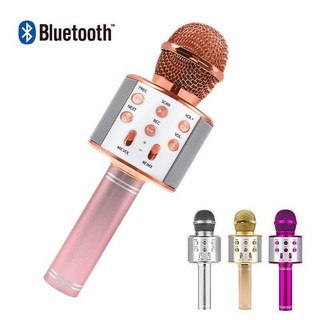 Mic Hát Karaoke Cầm Tay Không Dây - Micro Karaoke Bluetooth