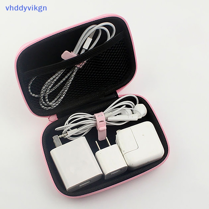 Túi Đựng Dây Cáp Dữ Liệu Sức Chứa Lớn Họa Tiết Hoạt Hình Dễ Thương Cho Bé