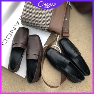 Giày lười đế bằng thiết kế mới thời trang dành cho nữ