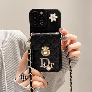 Cho Samsung Galaxy A20S A21S A22 A23 A50 A50S A30S A31 A32 A51 A52 A52S A53 A70 A71 A72 A73 A14 A55 A35 A25 A15 A05 A05S A24 A34 A54 A04 A04E A02 Ví hoa kim cương Giá đỡ thẻ Dây buộc Dây đeo Vỏ điện thoại mềm Vỏ mặt sau đầy đủ