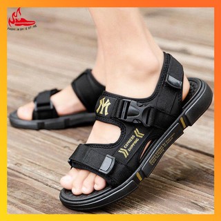 Dép quai hậu nam dép quai hậu sandal nam dép đi biển nam Dép cao su Dép quai