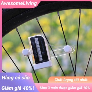 Đèn led 14 rgb gắn căm xe đạp