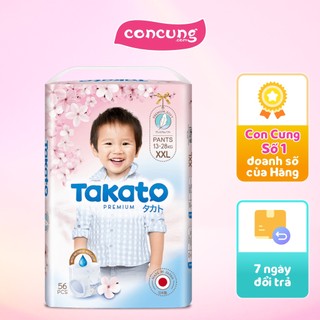 Tã quần Nhật Bản Takato siêu mèm mại (XXL, 56 miếng)