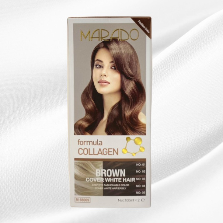 Nhuộm phủ bạc Marado Collagen 100ml