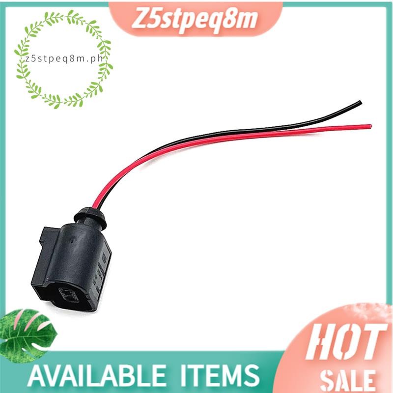 Cho VW Audi Kết Nối 2 Pin Bên Ngoài Xung Quanh Không Khí Cảm Biến Nhiệt Độ Cắm Pigtail 1J0973702