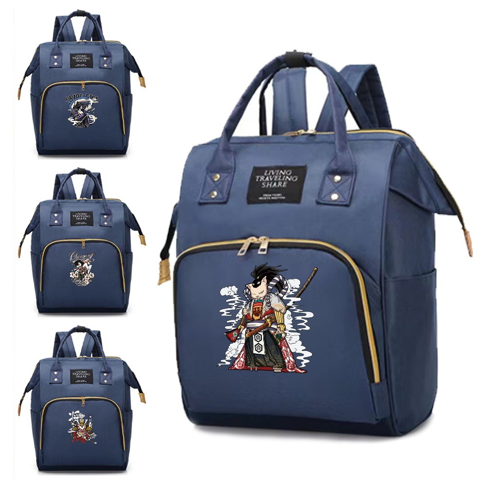 Diaper Bag Mommy Bag Diaper Bag Large Capacity Travel Convenient Bottle Backpack Warrior Series Trav