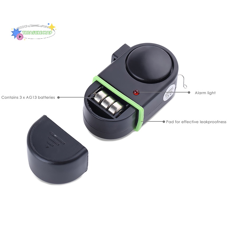 Chuông Báo Cá Cắn Câu Điện Tử Có Đèn led