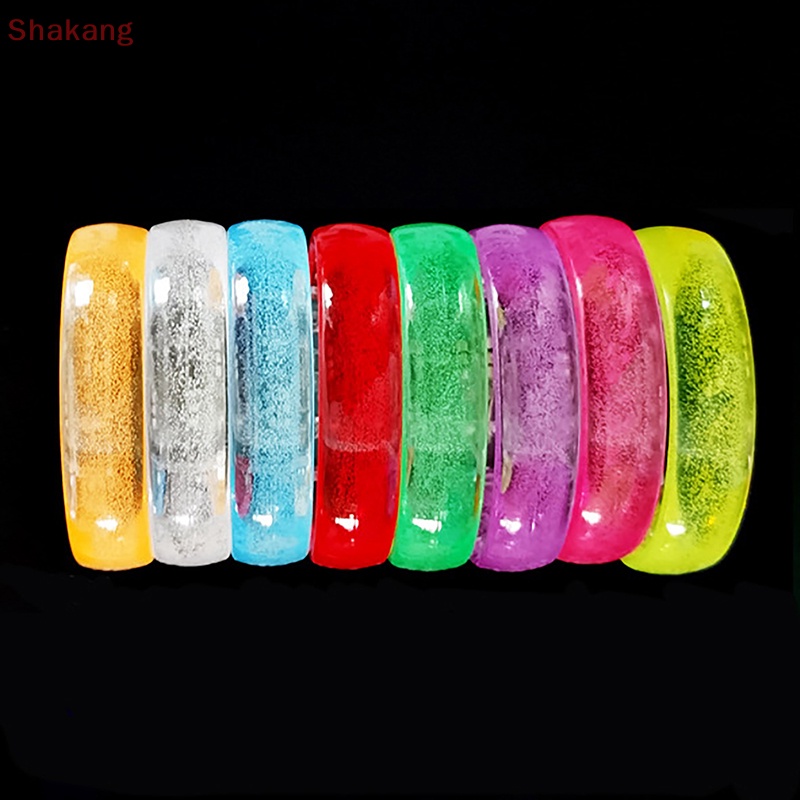 Bighsm Vòng Đeo Tay Chạy Bộ Có Đèn led 7 Màu Sắc Lấp Lánh