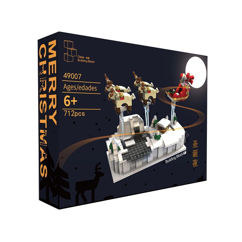 Bộ Đồ Chơi Xếp Hình lego Hình Ông Già Noel Giáo Dục Cho Bé