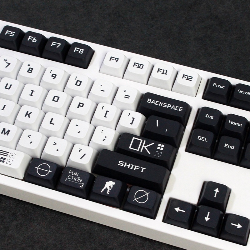 Bộ keycap in CSGO, thăng hoa PBT, XDA9.5mm, 132 phím, thích hợp cho bàn phím trục vệ tinh