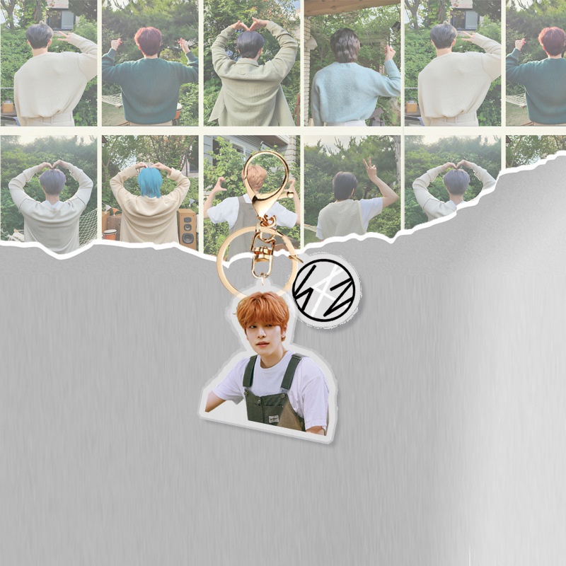 Móc Khóa acrylic Hình stray kids kpop Mới