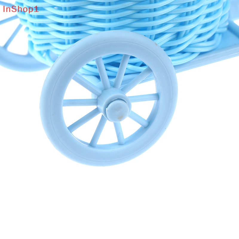 Bình Hoa Hình Xe Đạp Ba Bánh Nhỏ Trang Trí Bàn Làm Việc / Nhà Ở / Văn Phòng