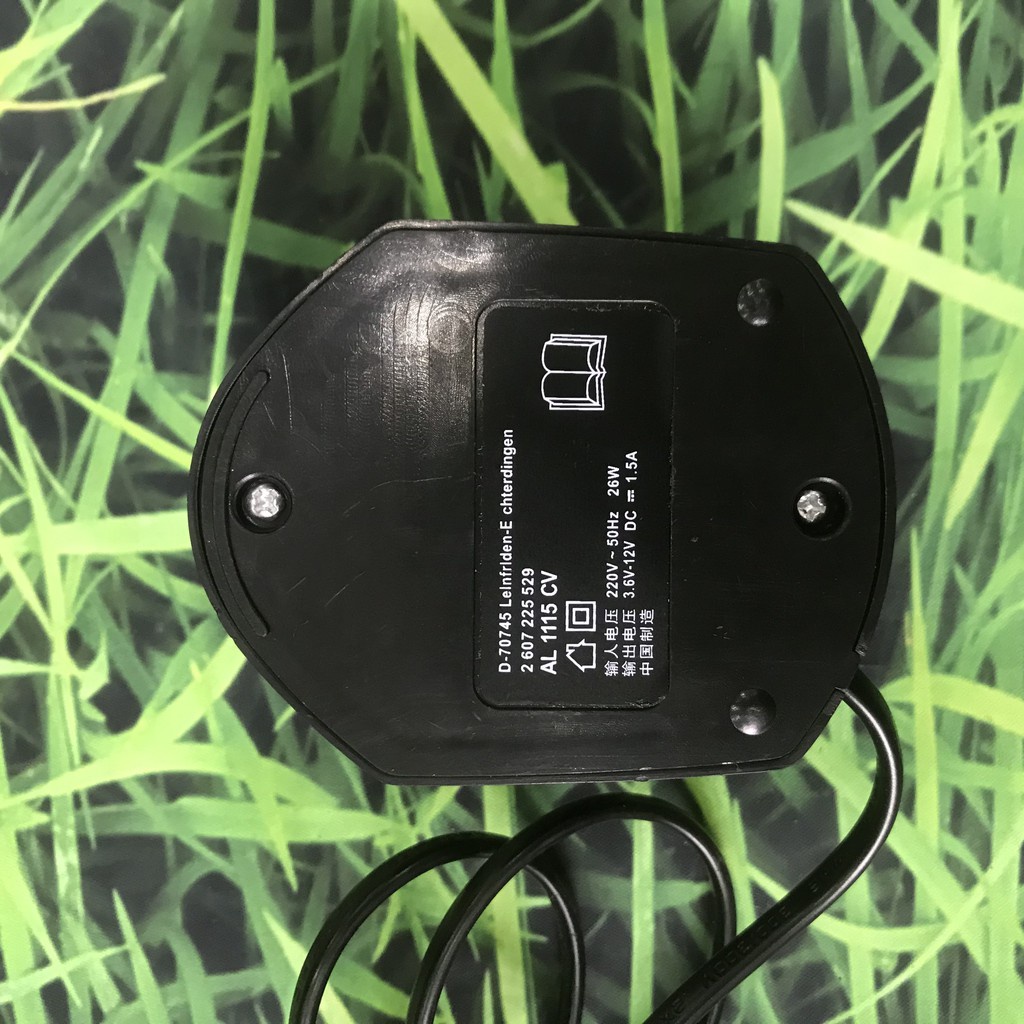 Sạc pin Bosch 10.8v - 12v Li-ion, đốc sạc 1.5a