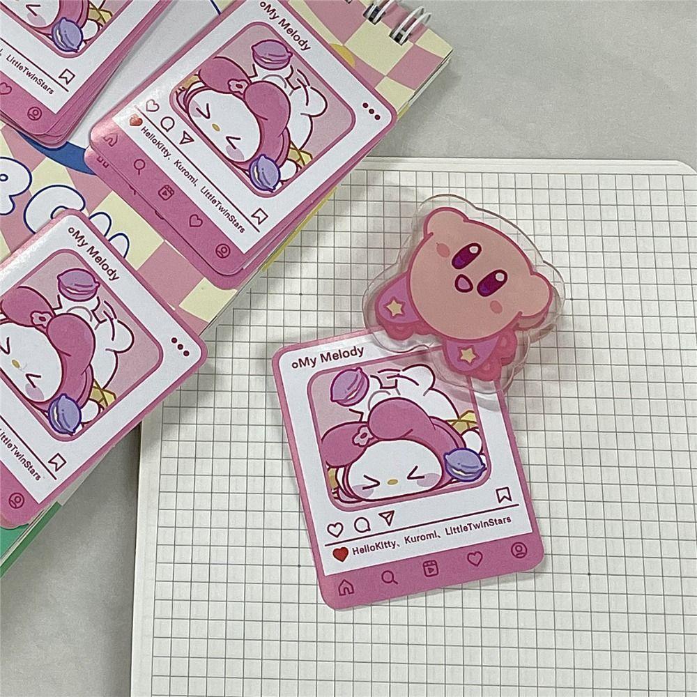 Bộ 20 Miếng Dán Hoạt Hình kuromi cinnamoroll kuromi Trang Trí Thủ Công diy