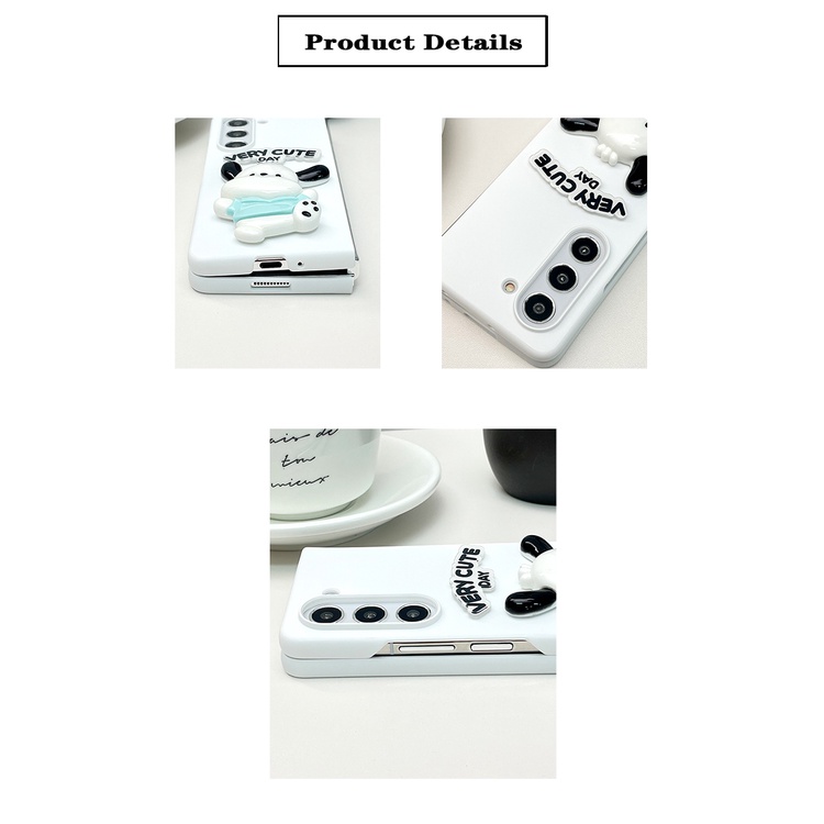 Thời Trang Ốp Điện Thoại Mặt Nhám Họa Tiết Hoạt Hình Dễ Thương Cho samsung galaxy z fold 5 4 3 2 z Fold5 fold4 5g