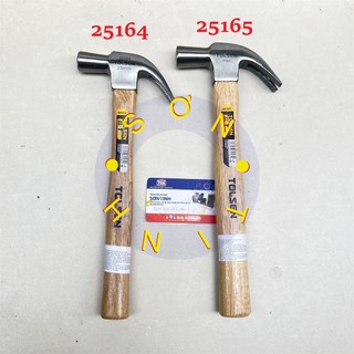 Búa sừng dê cán gỗ 25mm, 27mm tolsen 25164, 25165 - hàng chính hãng