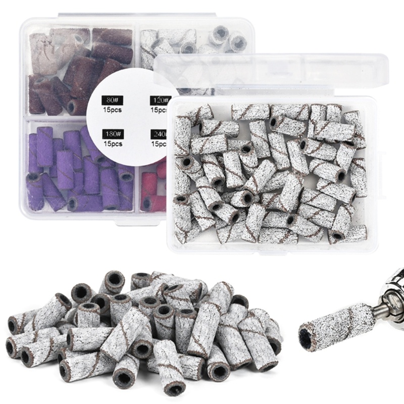 Mũi Khoan Móng mini Bằng Thép Không Gỉ 80 120 150 180 240grit
