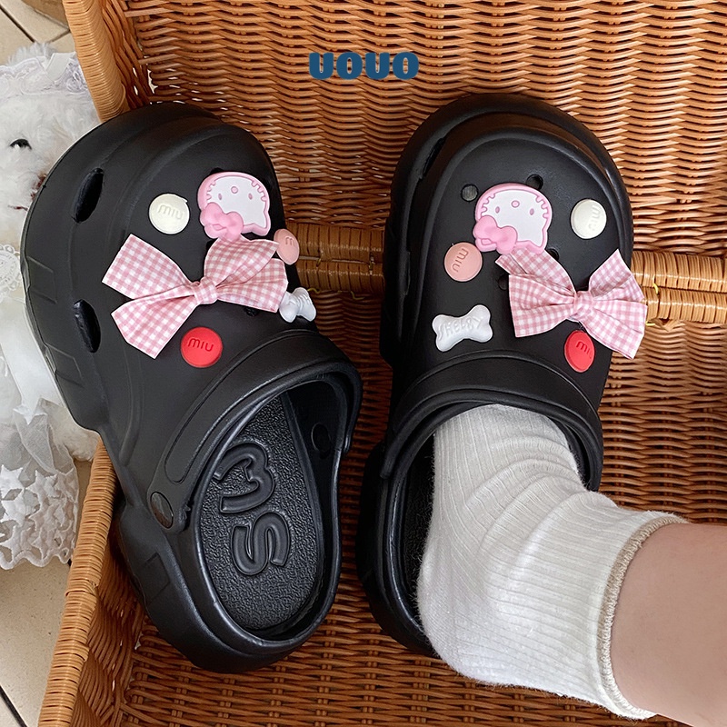 UOUO dép sandal nữ dép đi biển dép đế cao Thoải Mái Xinh Xắn  FDL2390QV2 37Z230912