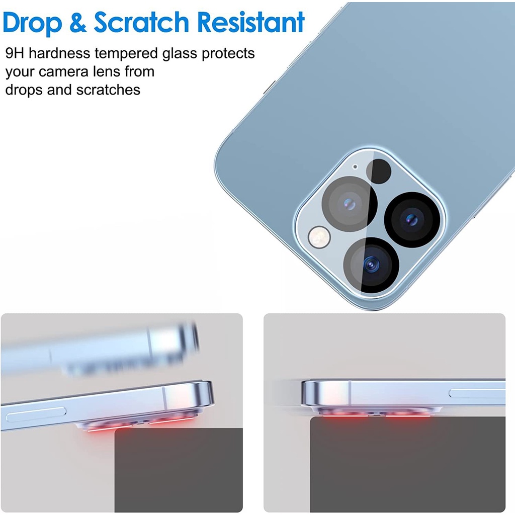 Phù Hợp Bộ Phim Dán Bảo Vệ camera Cho iphone 15 14 13 12 11 pro max plus 15 pro hd