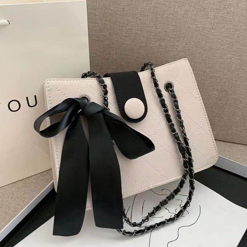 Túi đeo chéo dây xích hình thoi mẫu mới năm 2023 thời trang xuân hè cho nữ