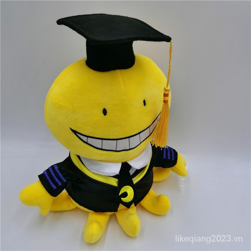 Dễ Thương Búp Bê Nhồi Bông Hình Bạch Tuộc korosensei koro sensei 28jn
