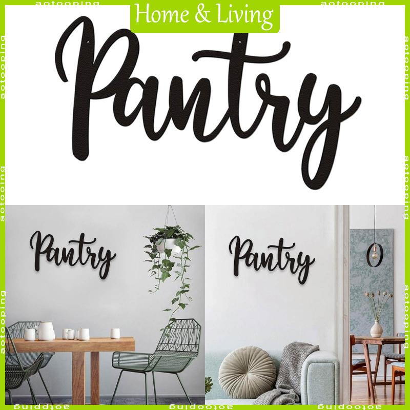 Biển Hiệu Treo Tường Bằng Kim Loại Cho Nhà Bếp Quán Cà Phê / Cửa Hàng