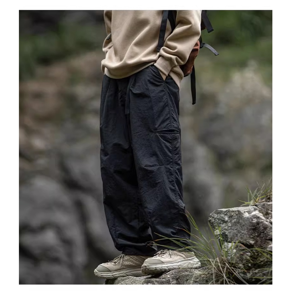 Quần Dài Leo Núi Thoáng Khí Mau Khô Có Túi Bên Hông Dành Cho Nam