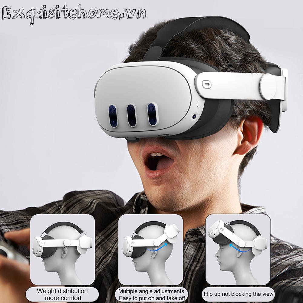 Dây Đeo Đầu Thay Thế Bằng silicone Chống Rơi Có Thể Tháo Rời Cho meta quest 3