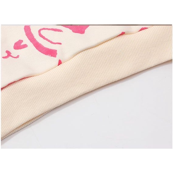 Áo hoodies Tay Dài Đáng Yêu Cho Bé Gái 2-9 Tuổi Thời Trang